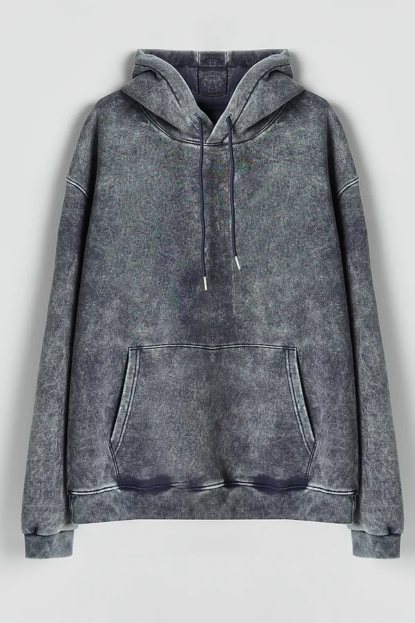 Комплект мужской (худи, джоггеры) MARK FORMELLE, acid wash графит1 - фото 2