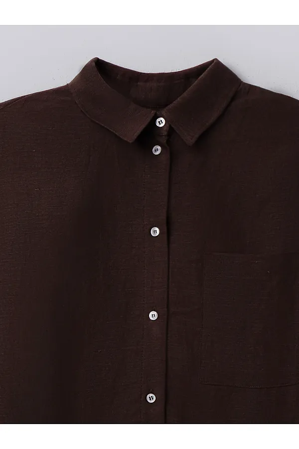 Комплект женский (рубашка, брюки) MARK FORMELLE, кофейное зерно - фото 2