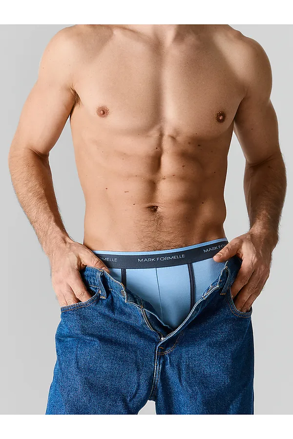 Трусы мужские MARK FORMELLE, пыльный голубой - фото 2