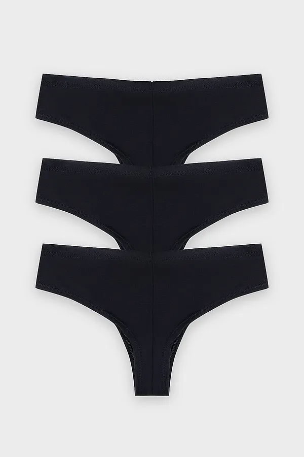 Трусы женские (3шт.) MARK FORMELLE, черный - фото 2