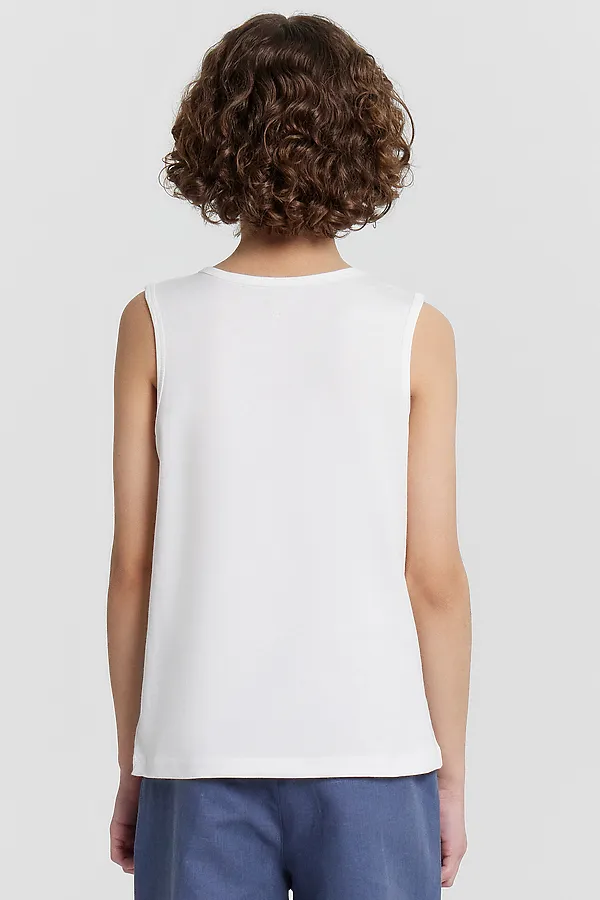 Майка  для мальчиков (2шт) MARK FORMELLE, белый +белый - фото 2