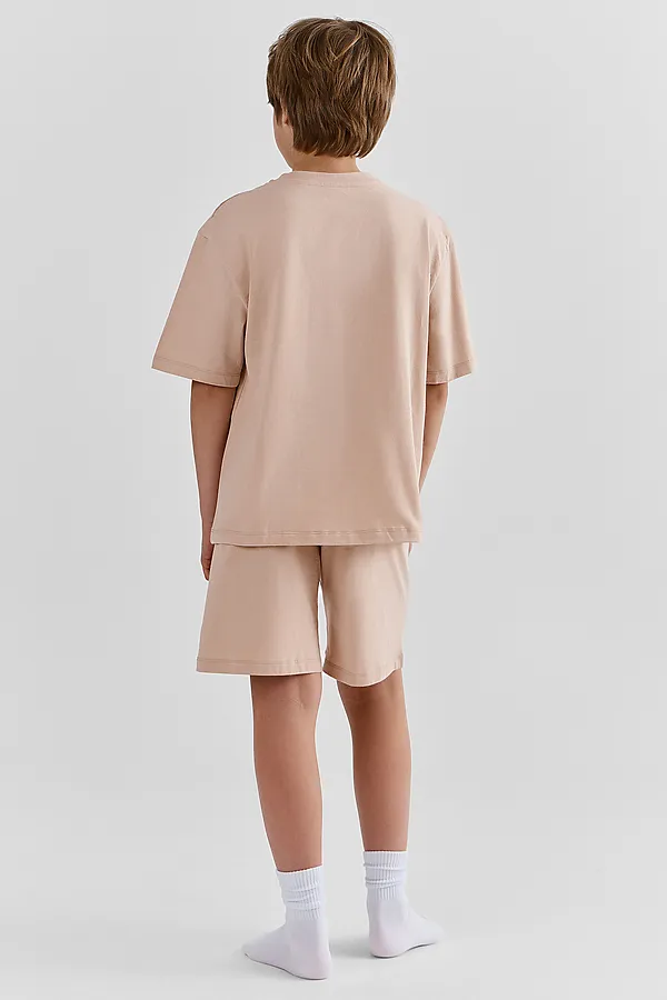 Комплект для мальчиков (джемпер, шорты) MARK FORMELLE, лунный свет +печать - фото 2