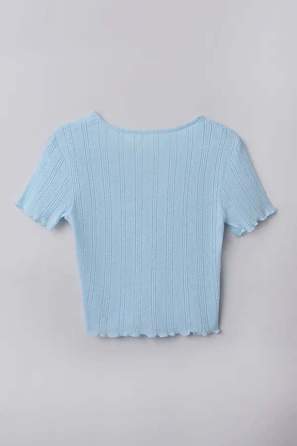 Комплект женский (блуза, шорты) MARK FORMELLE, мишки на голубом - фото 2