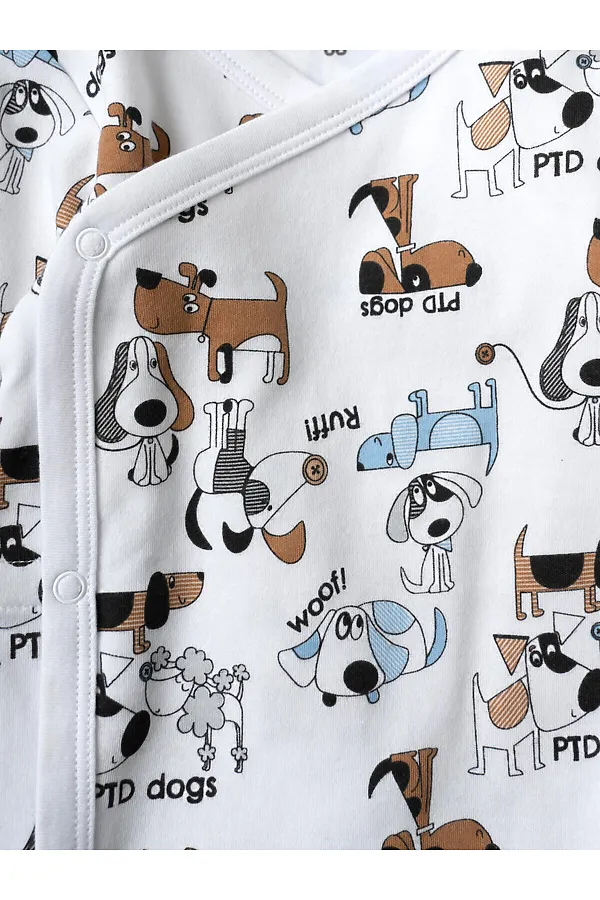 Боди детское трикотажное для мальчиков, 2 шт в комплекте PLAYTODAY, разноцветный - фото 2