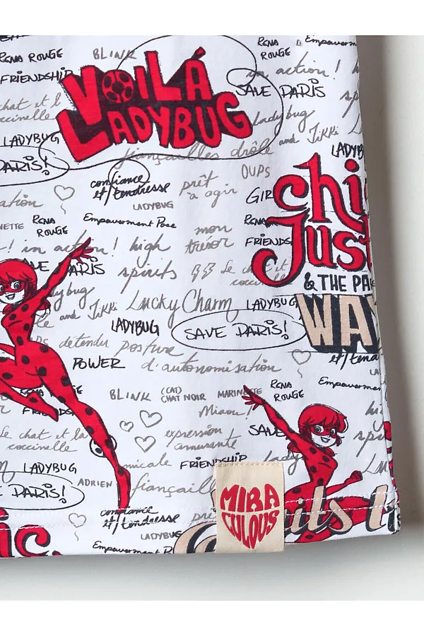 Пижама трикотажная для девочек PLAYTODAY, разноцветный - фото 2