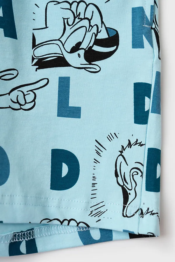 Пижама трикотажная для мальчиков PLAYTODAY, синий,темно-зеленый,черный - фото 2