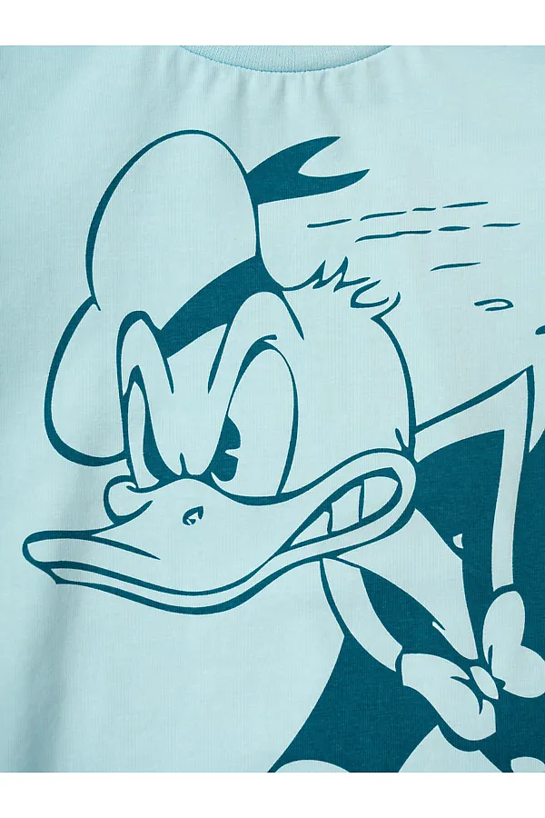 Пижама текстильная для мальчиков PLAYTODAY, голубой,темно-зеленый - фото 2