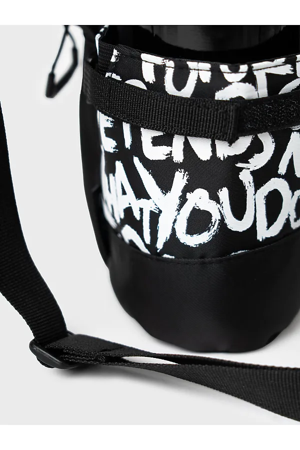 Комплект для мальчиков: сумка, брелок, бутылка для воды PLAYTODAY, черный,белый - фото 2