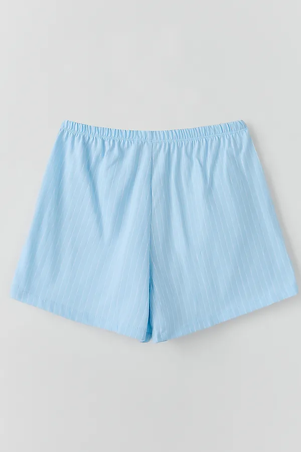 Комплект женский (джемпер, шорты) MARK FORMELLE, голубое небо +полоска на голубом - фото 2