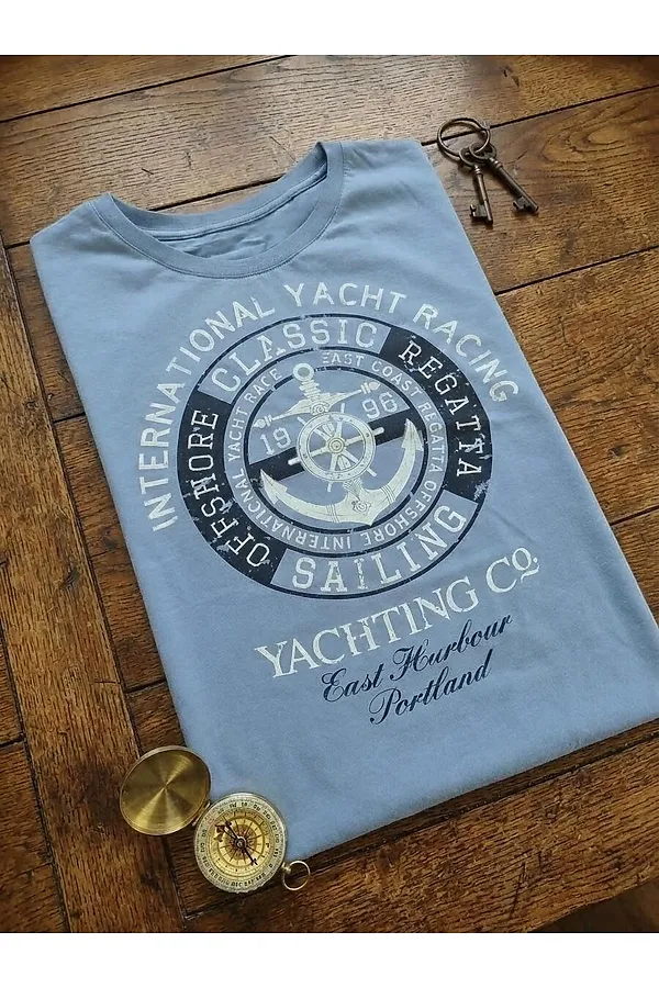 Футболка F5, индиго - фото 2