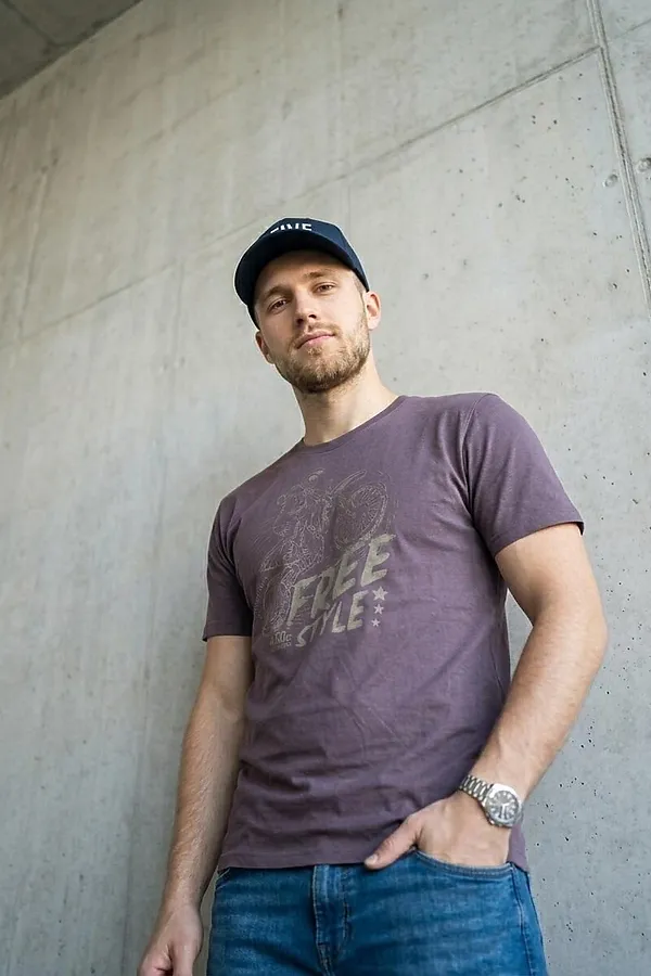 Футболка F5, сливовый - фото 2