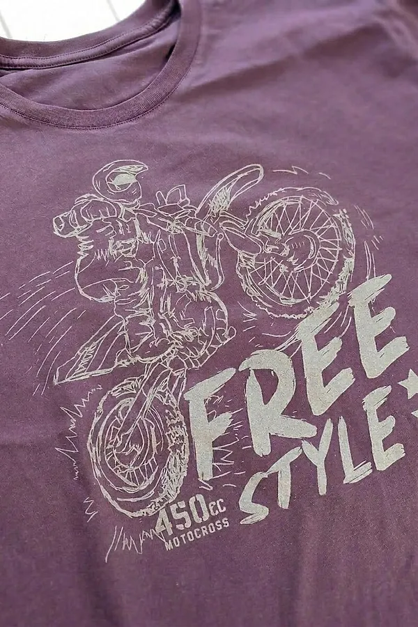 Футболка F5, сливовый - фото 2