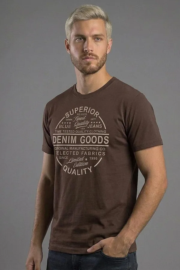 Футболка F5, шоколадный - фото 2