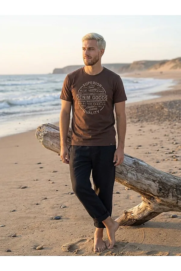 Футболка F5, шоколадный - фото 2