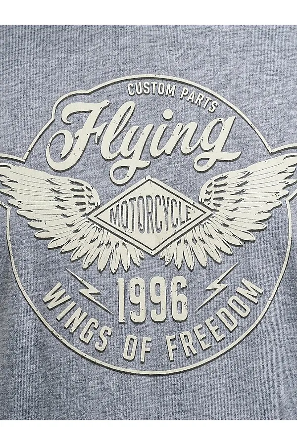 Футболка F5, серый меланж - фото 2