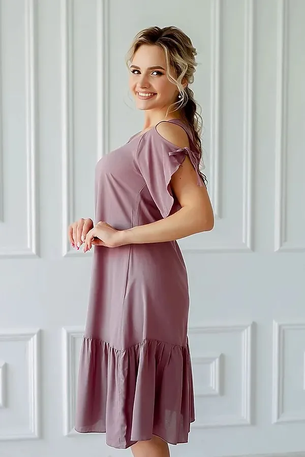 Платье Микелла НАТАЛИ, бежевый - фото 2