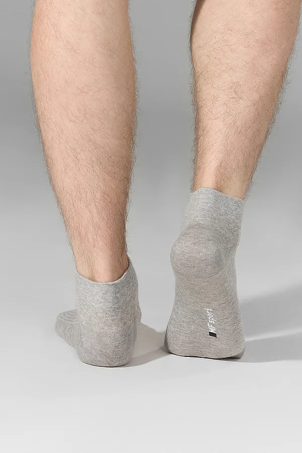 Носки мужские (3 пары) MARK FORMELLE, сер.меланж /джинсовый /т.синий/ - фото 2