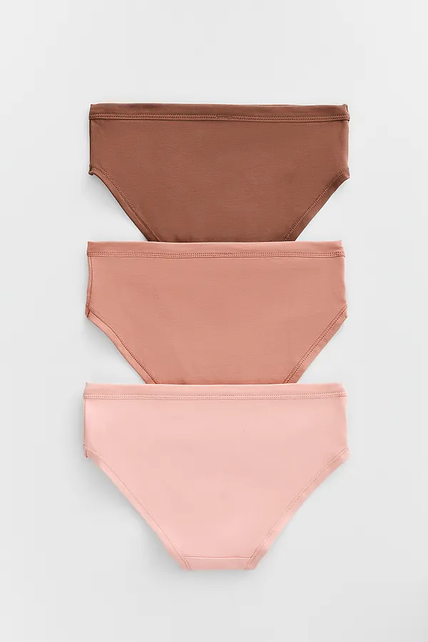 Трусы для девочек (3шт.) MARK FORMELLE, серебристо - розовый - фото 2