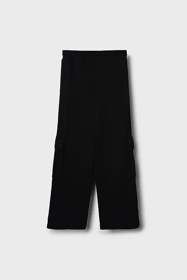 Брюки трикотажные для мальчиков PLAYTODAY, черный - фото 2