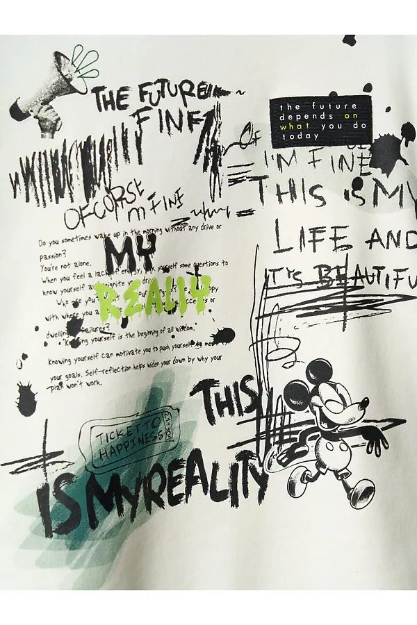 Толстовка трикотажная для мальчиков PLAYTODAY, белый - фото 2