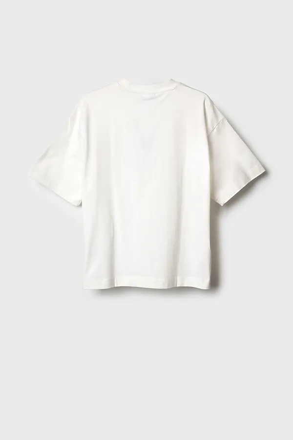 Фуфайка трикотажная для мальчиков (футболка) PLAYTODAY, белый - фото 2