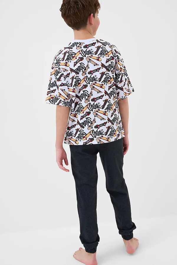 Пижама трикотажная для мальчиков PLAYTODAY, разноцветный - фото 2