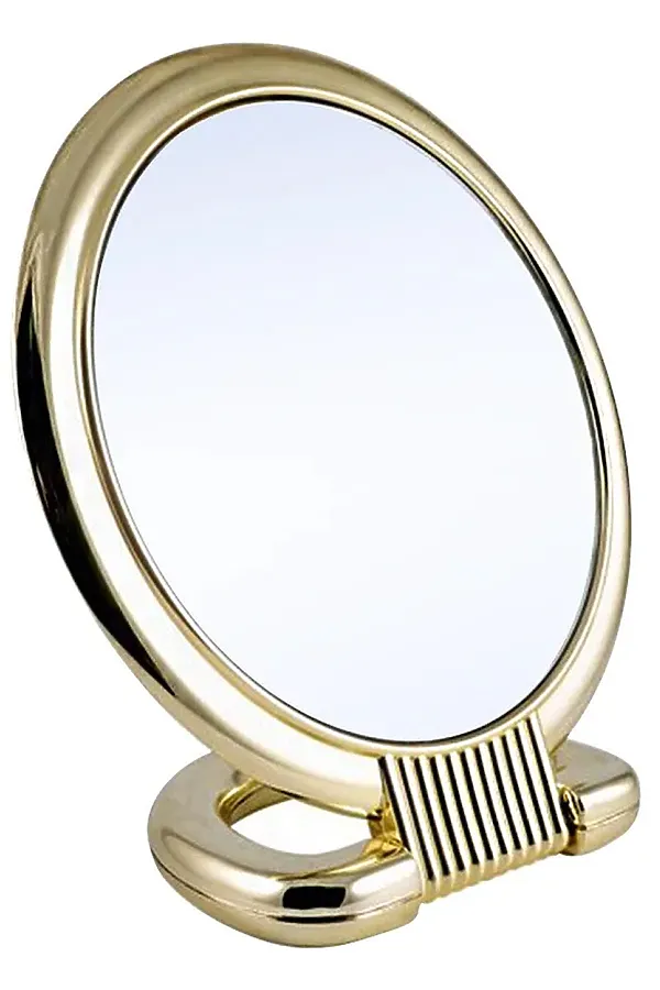Weisen Зеркало косметическое настольное двустороннее с увеличением 3x / 9020, золотой KRISTALLER, - - фото 2