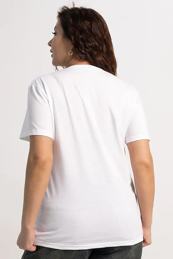 Футболка Блум LADY TAIGA, белая - фото 2