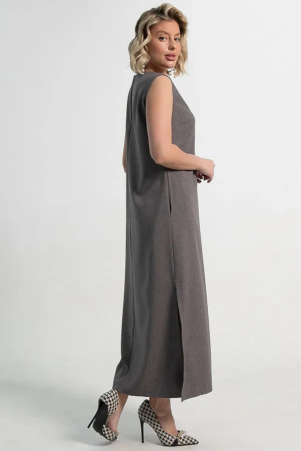 Платье Айлин LADY TAIGA, кофейное - фото 2