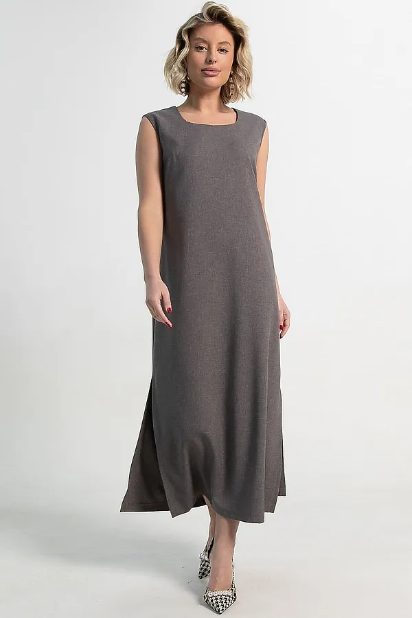 Платье Айлин LADY TAIGA, кофейное - фото 2