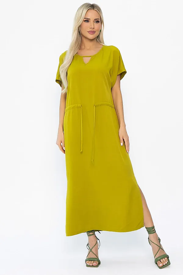 Платье LADY TAIGA, зеленое яблоко - фото 2