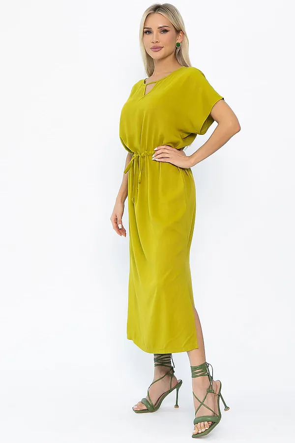 Платье LADY TAIGA, зеленое яблоко - фото 2