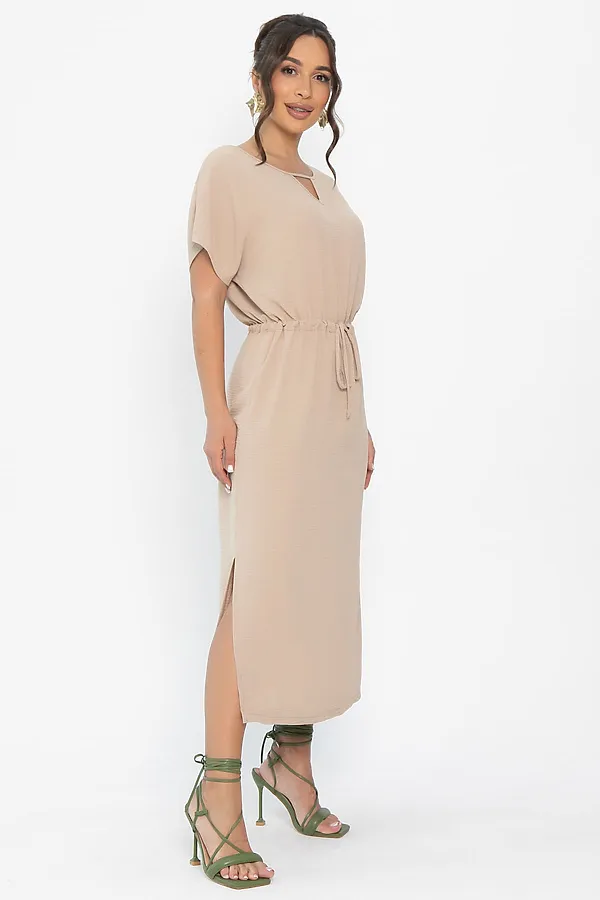 Платье Вистерия LADY TAIGA, бежевое - фото 2