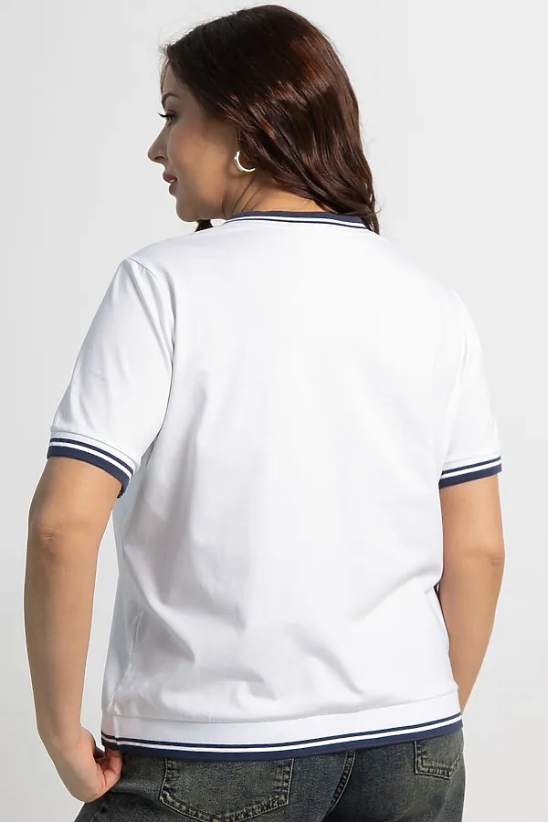 Блуза Иннес LADY TAIGA, белая - фото 2