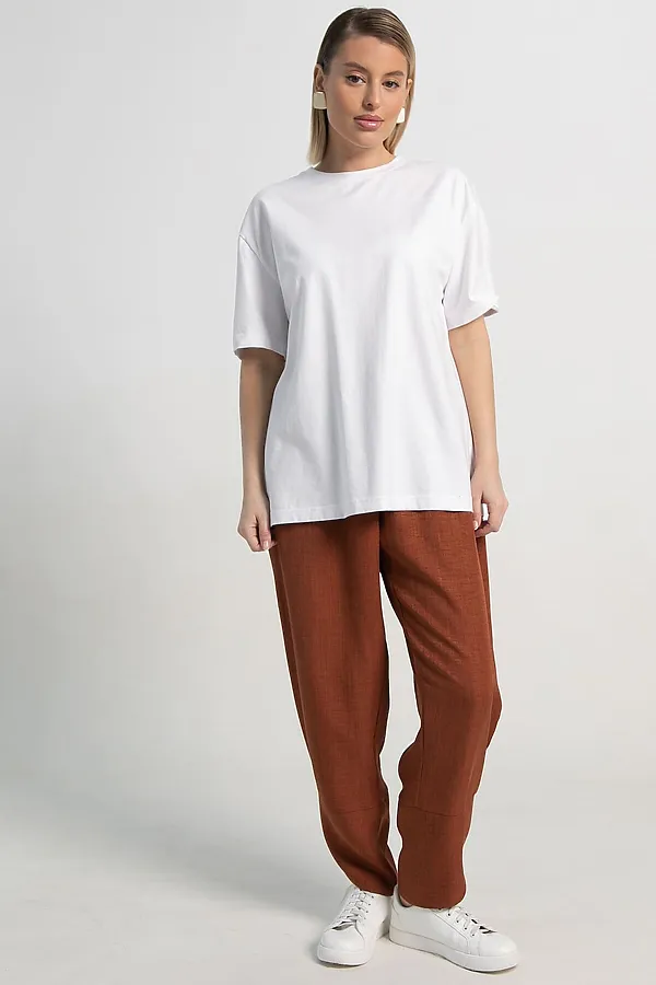 Брюки бохо LADY TAIGA, корица - фото 2