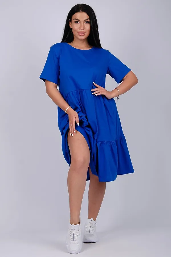 Платье Касадея василёк НАТАЛИ, васильковый - фото 2