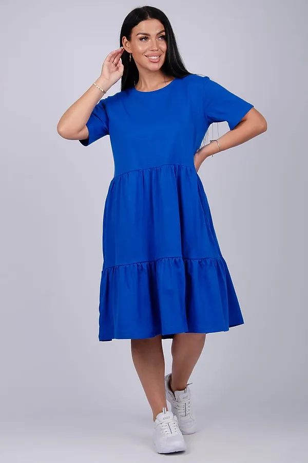 Платье Касадея василёк НАТАЛИ, васильковый - фото 2