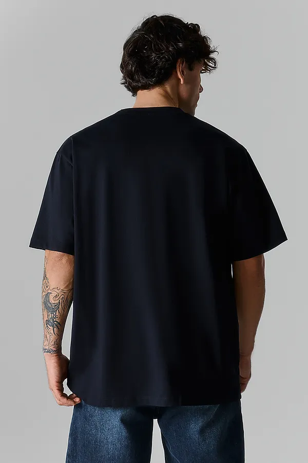 Футболка мужская MARK FORMELLE, черный +печать17 - фото 2