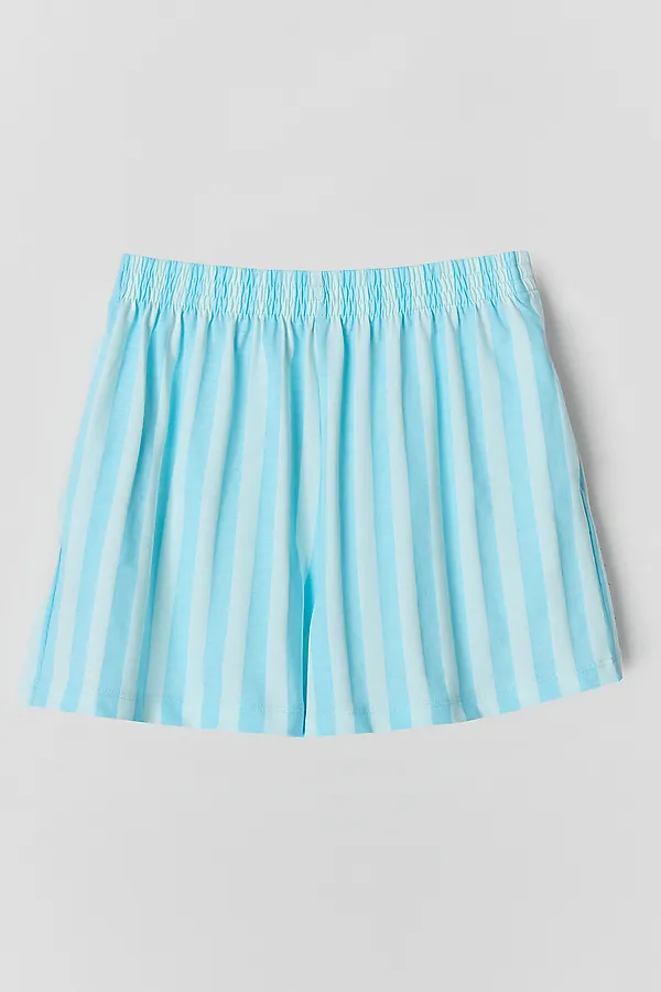 Комплект для девочек (футболка, шорты) MARK FORMELLE, ледяной замок +голубая полоска - фото 2