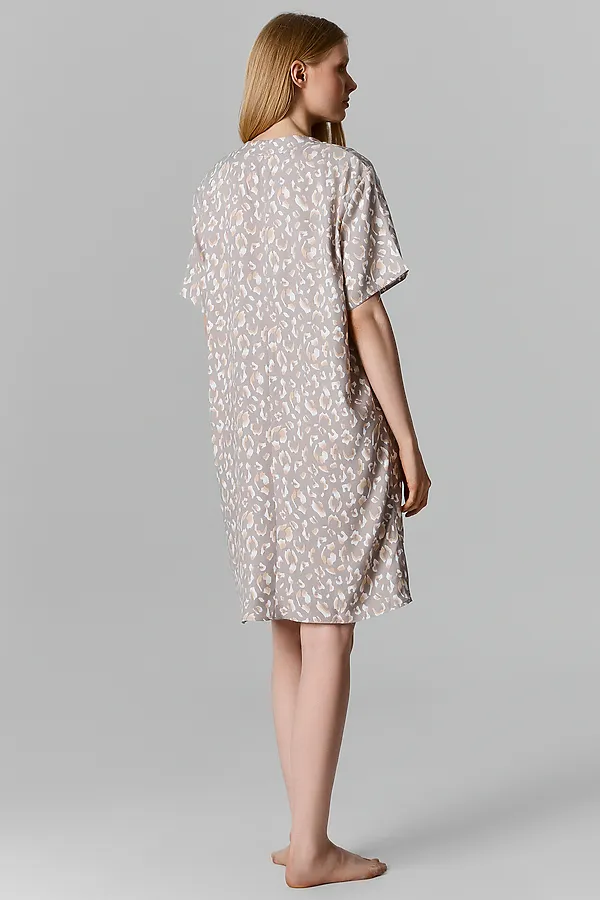 Туника  женская MARK FORMELLE, леопард на сером - фото 2