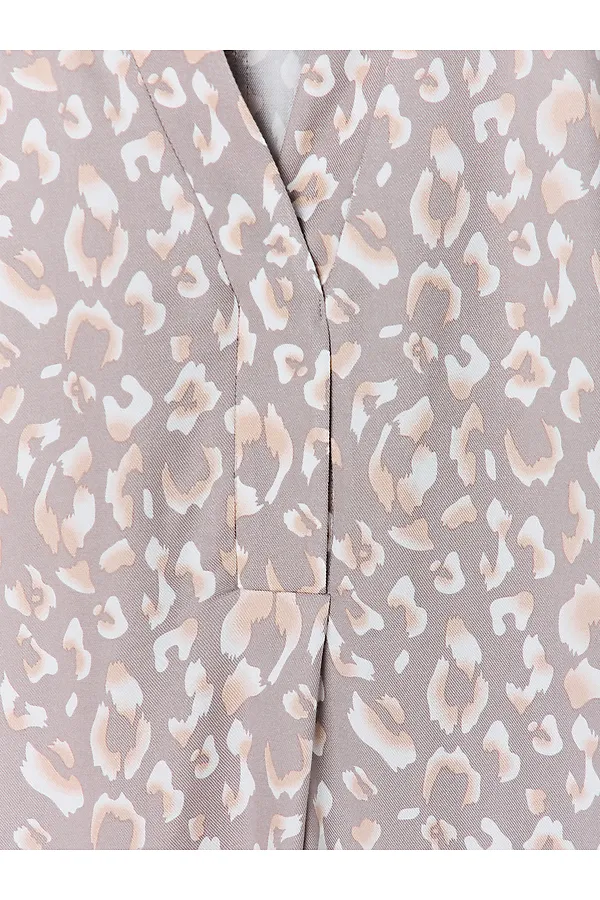 Туника  женская MARK FORMELLE, леопард на сером - фото 2