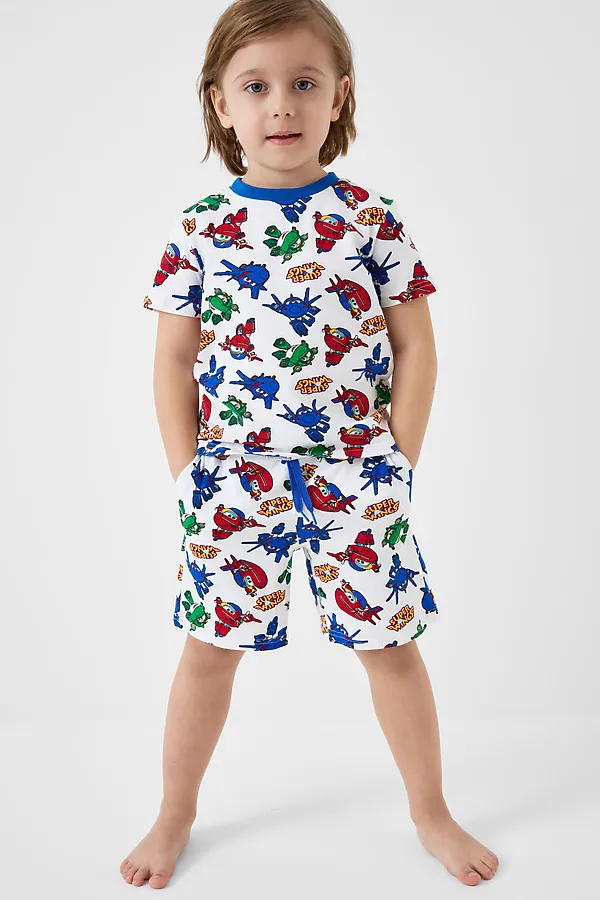 Пижама текстильная для мальчиков PLAYTODAY, разноцветный - фото 2