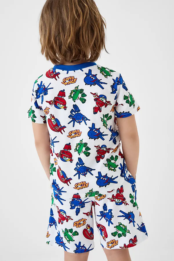 Пижама текстильная для мальчиков PLAYTODAY, разноцветный - фото 2