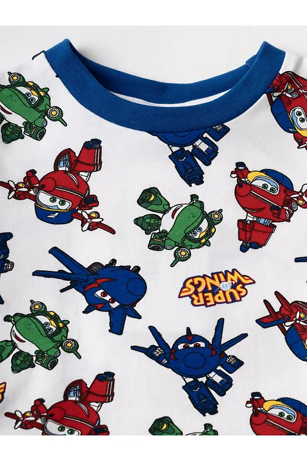 Пижама текстильная для мальчиков PLAYTODAY, разноцветный - фото 2