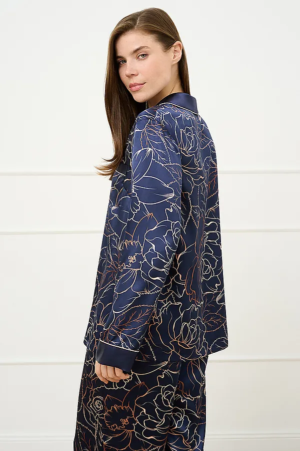 Пижама OMSA, blu/multicolor (мультиколор) - фото 2