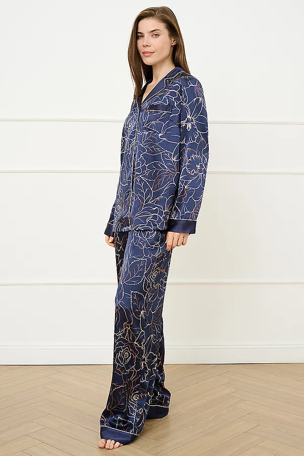 Пижама OMSA, blu/multicolor (мультиколор) - фото 2