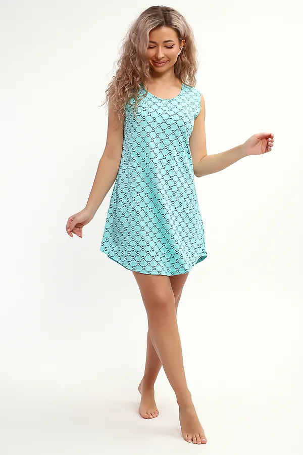 Сорочка 30146 НАТАЛИ, ментол - фото 2