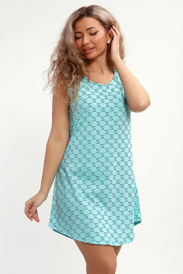 Сорочка 30146 НАТАЛИ, ментол - фото 2