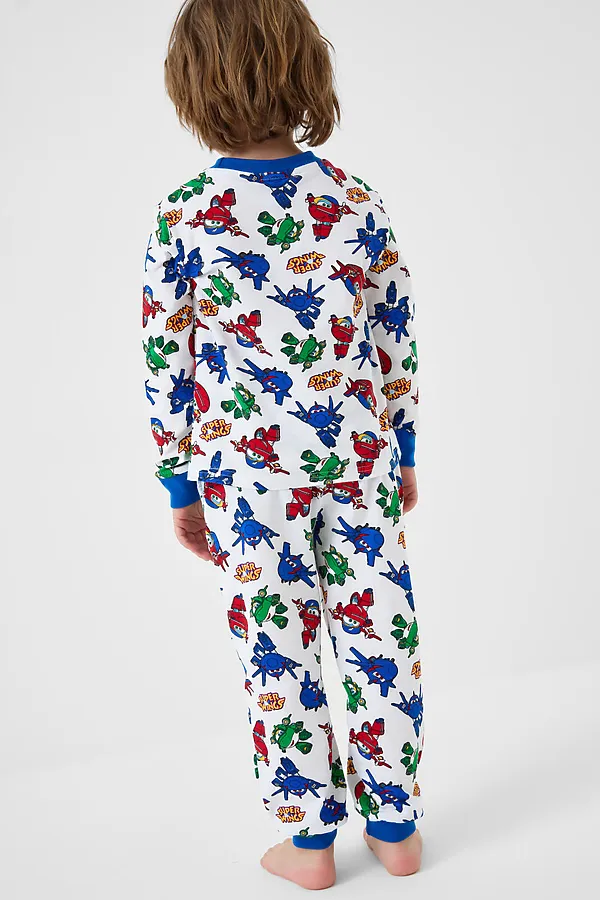 Пижама текстильная для мальчиков PLAYTODAY, разноцветный - фото 2