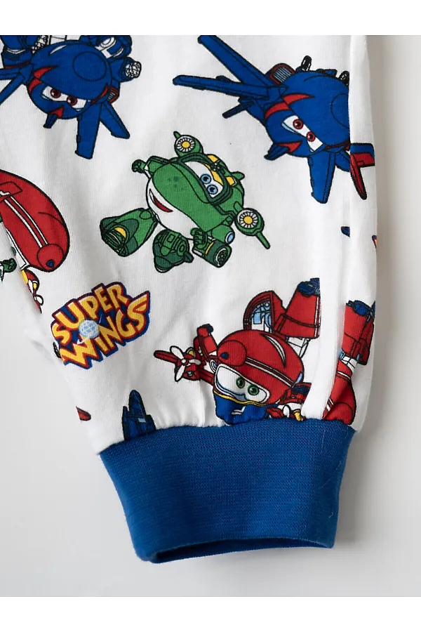 Пижама текстильная для мальчиков PLAYTODAY, разноцветный - фото 2